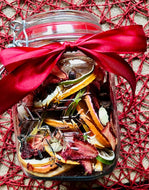 GARNISH: Mixed Garnish Christmas Jar (Large) - Citrus, Strawberries, Cinnamon, Star Anise, Cardamom