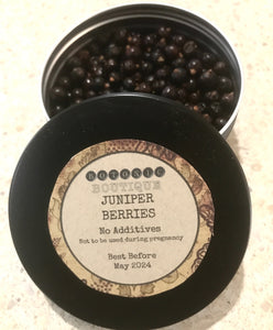 GARNISH: Juniper Berries  (Various Sizes + Gin Bar Tin) SOLD OUT